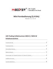 Miboxer K2 Bedienungsanleitung