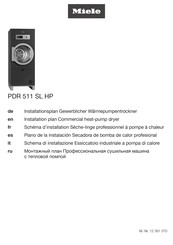 Miele PDR 511 SL HP Installationsplan