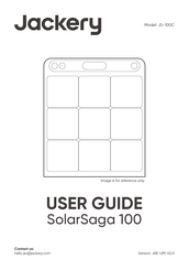 Jackery SolarSaga 100 Bedienungsanleitung