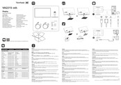 ViewSonic VA2215-mh Schnellstart Handbuch