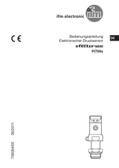 Ifm Electronic Efector500 PI709 Serie Bedienungsanleitung