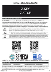 Seneca Z-Key Installationshandbuch