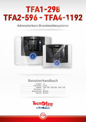 Tecnoalarm Tecnofire TFA1-298 Benutzerhandbuch
