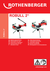 Rothenberger ROBULL E Bedienungsanleitung