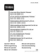 Toro 250000001 Bedienungsanleitung