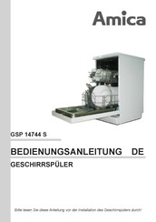 Amica GSP 14744 S Bedienungsanleitung