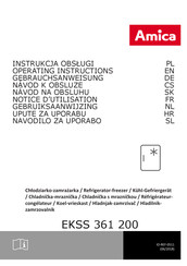 Amica EKSS 361 200 Gebrauchsanweisung