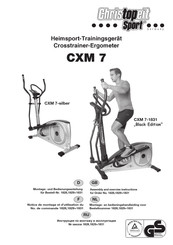 Christopeit Sport CXM 7-silber Montage- Und Bedienungsanleitung