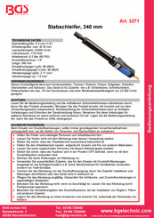 BGS technic 3271 Bedienungsanleitung