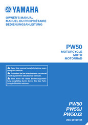 Yamaha PW50J2 2017 Bedienungsanleitung