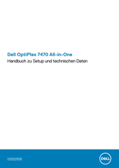 Dell OptiPlex 7470 All-in-One Einrichtungshandbuch