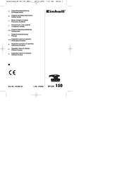 EINHELL BT-OS 150 Originalbetriebsanleitung