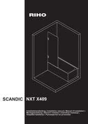 RIHO SCANDIC NXT X409 Montageanleitung