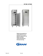 Gram KP 660 Bedienungsanleitung