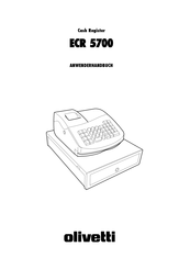 Olivetti ECR 5700 Anwenderhandbuch