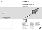 Bosch UniversalHedgeCut 18V-55 Originalbetriebsanleitung