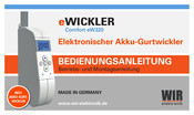 WIR elektronik eWICKLER Comfort eW320 Bedienungsanleitung
