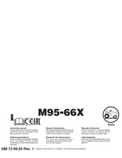 McCulloch M95 66X Bedienungsanleitung