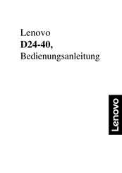 Lenovo D24-40 Bedienungsanleitung