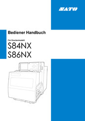 SATO S86NX Bedienerhandbuch