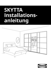 IKEA SKYTTA Installationsanleitung