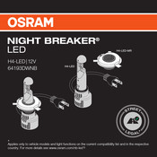 OSRAM H4-LED-MR Bedienungsanleitung