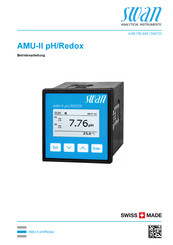 Swan Analytical Instruments AMU-II pH/Redox Betriebsanleitung