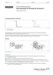 Endress+Hauser Deltabar S Bedienungsanleitung