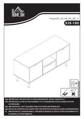 HOMCOM 838-180 Montageanleitung