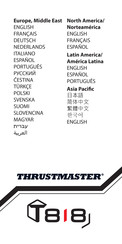 Thrustmaster T818 Bedienungsanleitung