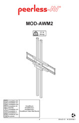 peerless-AV MOD-AWM2 Bedienungsanleitung