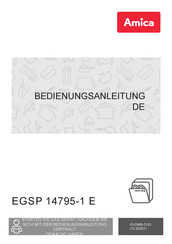 Amica EGSP 14795-1 E Bedienungsanleitung
