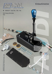 CAE 10052ST Einbauhinweise