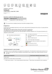 Endress+Hauser Cerabar M PMP51 Installationsanleitung