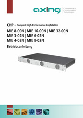 axing MIE 8-02N Betriebsanleitung