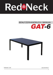 RedNeck GAT-6 Benutzerhandbuch