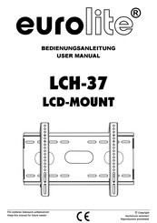 EuroLite LCH-37 Bedienungsanleitung