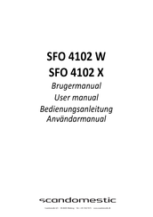 Scandomestic SFO 4102 X Bedienungsanleitung
