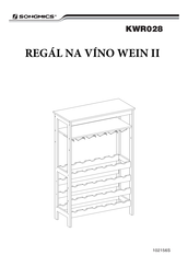Songmics WEIN II KWR028 Bedienungsanleitung