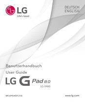 LG G Pad 8.0 Benutzerhandbuch