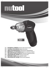 NUTOOL NCS36 Übersetzung Der Originalanleitung