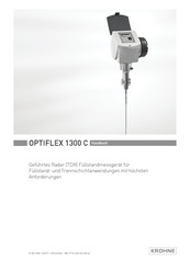 KROHNE OPTIFLEX 1300C Handbuch