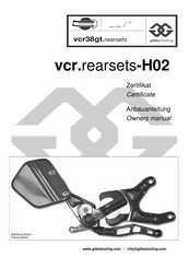 gilles.tooling vcr.rearsets-H02 Anbauanleitung