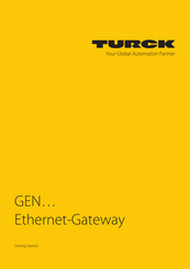 turck GEN-3G Bedienungsanleitung