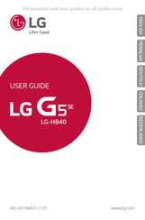 LG G5 se Bedienungsanleitung