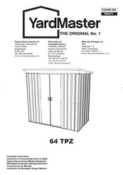 yardmaster 64 TPZ Montageanweisungen