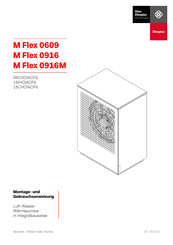 Dimplex M Flex Air Montage- Und Gebrauchsanweisungen