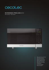 cecotec MICROONDAS PROCLEAN 6010 Bedienungsanleitung