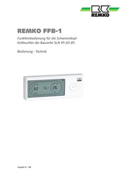 REMKO FFB-1 Bedienungsanleitung