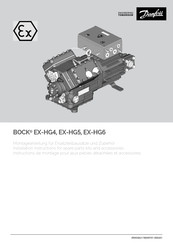 Danfoss BOCK EX-HG6 Montageanleitung